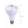 Kumandalı RGB Led Işık Bluetooth Hoparlör Ses Lambası Renkli Ampul