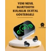 LED Ekranlı Kablosuz Kulaklık – Gürültü Önleyici Mikrofon ve Dokunmatik Özellikli