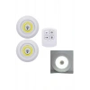 Led Lamba 3lü Uzaktan Kumandalı Yapışkanlı