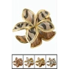 Leopar Desenli Lotus Mandal Toka 8 cm