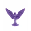 Lila Melek Biblo 3D Dekoratif Angel Figür Ev Aksesuarı