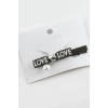 Love Yazılı İnci Pens Toka