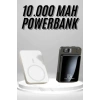 Magsafe Hızlı Şarj 10.000 Mah Wireless Şarj Powerbank Android ve İOS Uyumlu