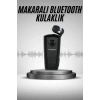 Makaralı Bluetooth Kulakiçi Yaka Kulaklığı Kablosuz Kulaklık