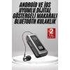 Makaralı Kulaklık SD Kart Girişli Dijital Göstergeli Kablolu Bluetooth Kulaklık