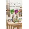 Manyetik Oyuncak Set Hayvanlar Sebze Meyve Magnetli 56 Parça