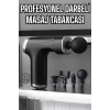 Masaj Tabancası 4 Başlıklı Kas ve Vücut Ağrıları İçin Şarjlı Darbeli