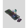 Mekanik Oyuncu Seti – LED Işıklandırma ve Ergonomik Mouse