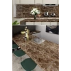 Mermer Desenli Masa Tezgah Mutfak Su Geçirmez Yapışkanlı Folyo Sticker Kahverengi 5x0,6m