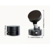 Mıknatıslı Katlanabilir Telefon Tutucu - Torpido ve Cam Uyumlu (5047)