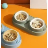 Mikopet Çift Bölmeli Mama ve Su Kabı