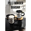 Mikser Kupa Yazılı Mug Bardak Karıştırma Özelliği
