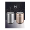 Mini Alüminyum Tws Kablosuz Bluetooth Hoparlör – Yuvarlak Metal Tasarım, Yüksek Bas Ve Taşınabilir Özellikler