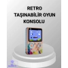 Mini Retro Oyun Konsolu 500 Oyunlu 3.0 İnç Ekran ve Şarjlı Batarya
