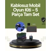 Mobilde Konsol Deneyimi – 5in1 Bluetooth Oyun Seti (Android Uyumlu)