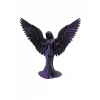 Mor Melek Biblo Küçük Boy Dekoratif Angel Figür Modern Ev Aksesuarı