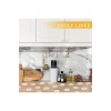 Mutfak Eva Shelf Liner Şeffaf Astar Kaymaz Dolap İçi Çekmece Örtüsü Papatya Desen Mat 45cmx10 Metre