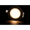 NOAS YL10 0601 S Sıva Altı 6W Siyah Kasa Led Spot 3200K Gün Işığı