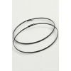 Noktalı Metal Halka Küpe 8-9-10 cm