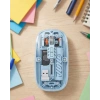 Ofis ve Günlük Kullanım İçin Mavi Bluetooth Kablosuz Mouse