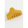 Oval Çiçek Renkli Mandal Toka 8 cm