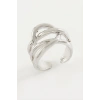Oval Metal Yüzük