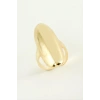 Oval Metal Yüzük