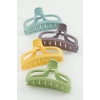 Oval Renkli Mandal Toka 9 cm
