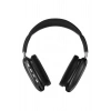 P9 Bluetooth 5.0 Kablosuz Siyah Kulaklık Mikrofonlu Uzun Pil Yüksek Bass ANC
