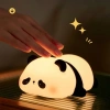 Panda Tasarımlı Renk Değiştirebilen Dokunmatik Gece Lambası