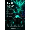 Parti Işığı Özellikli Galaksi Projeksiyon Lambası Kumandalı Gece Aydınlatması