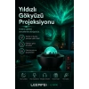 Parti Işığı Özellikli Galaksi Projeksiyon Lambası Kumandalı Gece Aydınlatması