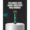 Paslanmaz Çelik Başlıklı Su Geçirmez Şarjlı Saç Kesme Makinesi