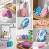 Peeling Etkili Süngerli Silikon Banyo Lifi – Asma Kancalı Duş Kesesi (5047)