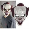 Plastik Joker Maskesi Killer Palyaço Maskesi Bx40