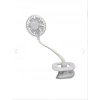 Portatif Işıklı Mini Klipsli Fan