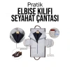 Pratik Elbise Kılıfı Seyahat Çantası