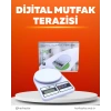 Pratik ve Şık Tasarımıyla Dijital Mutfak Tartısı