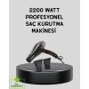 Profesyonel 2200W Fön Makinesi – AC Motorlu, Hızlı Kurutma, Hafif Tasarım