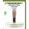 Profesyonel 7000RPM Saç Kesim Makinesi – Type-C Şarjlı, LCD Ekranlı, 4 Kademeli Ayar