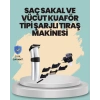 Profesyonel Erkek Tıraş Makinesi – Kablosuz, Paslanmaz lı ve Tam Aksesuar