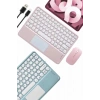 Profesyonel Wifi Q Klavye Bluetooth Klavye Touchpad 10.8 Inç