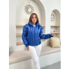 Puffer kısa mont mavi st25534