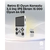 R36S 64 GB Retro El Konsolu – Gelişmiş Donanım ve Özelleştirilebilir Yazılım Yapısı