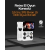 R36S Taşınabilir Retro Oyun Konsolu – 15.000 Oyun, 64 GB Depolama, IPS Ekran
