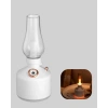 Renkli Led Işıklı Retro Gaz Lambası Aroma Terapi Mist Maker