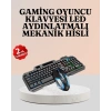 RGB Aydınlatmalı Oyuncu Klavye Mouse – Mekanik Hissiyat, Maksimum Kontrol