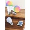 RGB Led Lamba Led Işık Ampul Renk Değiştirebilen 100 Watt