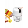 Rondo Doğrayıcı 250 ML Taşınabilir USB Şarjlı Pratik El Rondo Blender Yeni Nesil