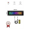 Rp1259 Led Matrix Panel 16x96cm Telefon Kontrollü Kayar Led Animasyon Aydınlatma